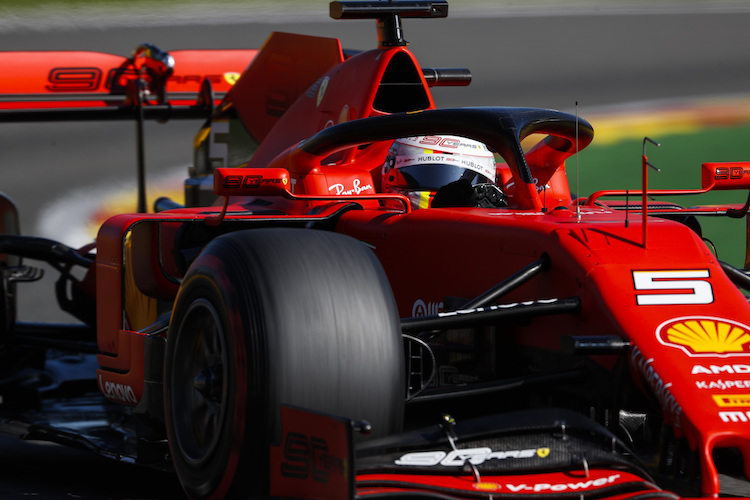 Sebastian Vettel war im ersten freien Training der Schnellste  
