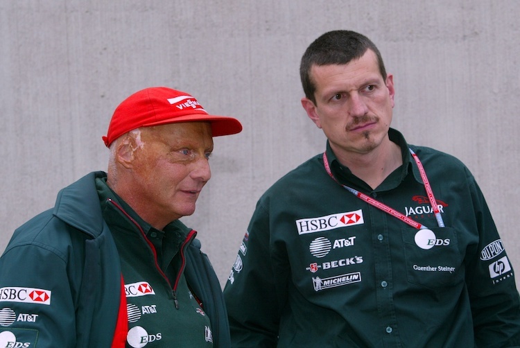 Niki Lauda und Günther Steiner