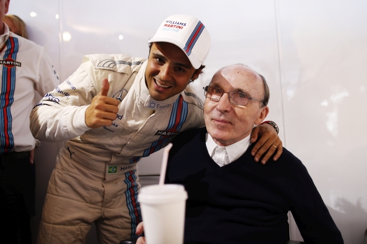 Felipe Massa & Sir Frank Williams