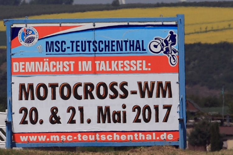Die Motocross-WM gastiert in Teutschenthal