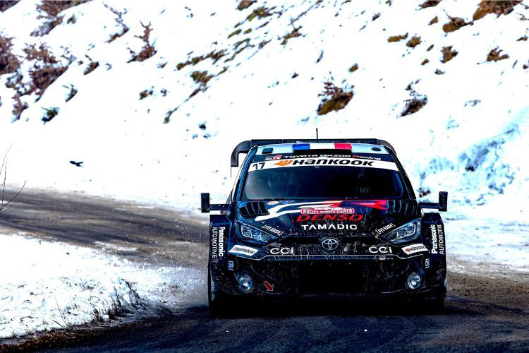 Sébastien Ogier hat am Freitag bei der Rallye Monte-Carlo ein beeindruckende Fahrt hingelegt