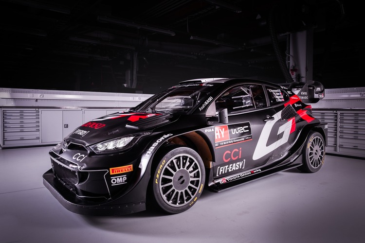 Neuer Look für den Toyota GR Yaris Rally1 2024 / WRC