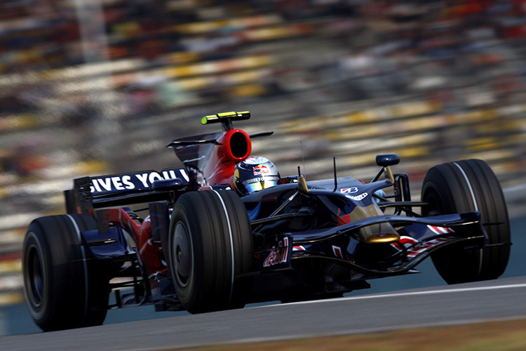 Vettels Toro Rosso-Renner von 2008 hiess Julia