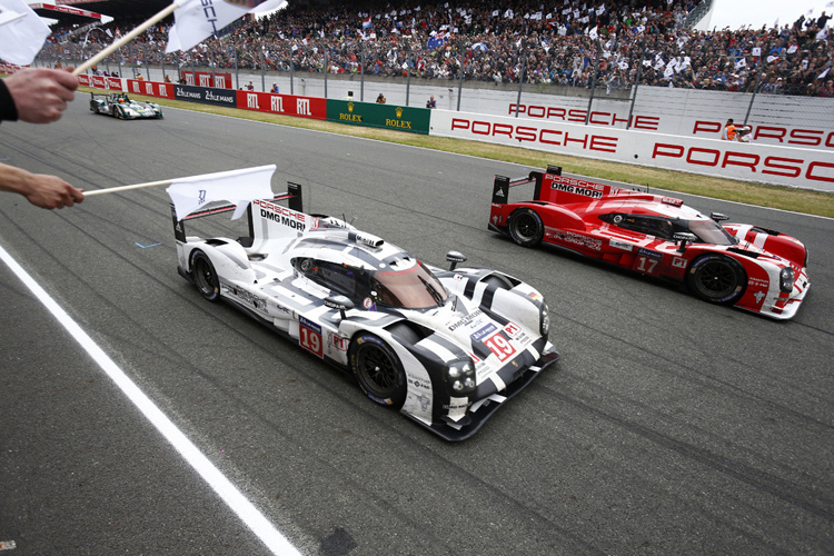 Vierter Porsche-Doppelsieg in Le Mans
