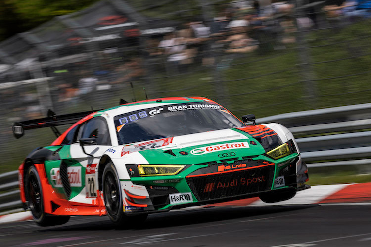 Audi ist mit drei Werkswagen beim 24-Stunden-Rennen auf dem Nürburgring vertreten