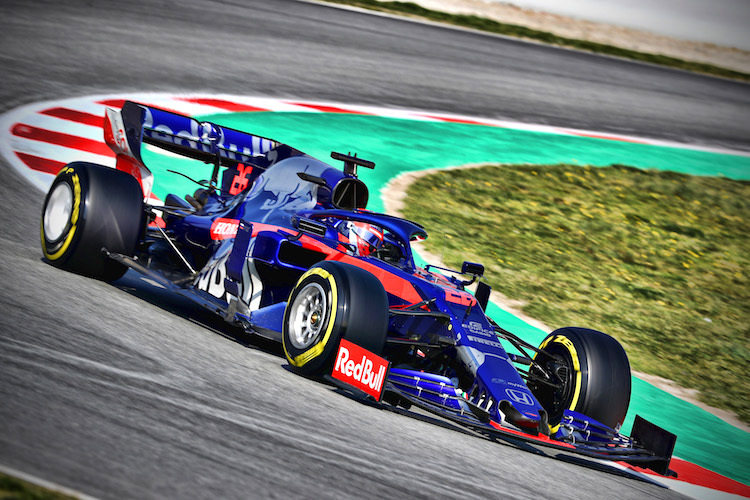 Daniil Kvyat 2019 im Toro Rosso-Honda