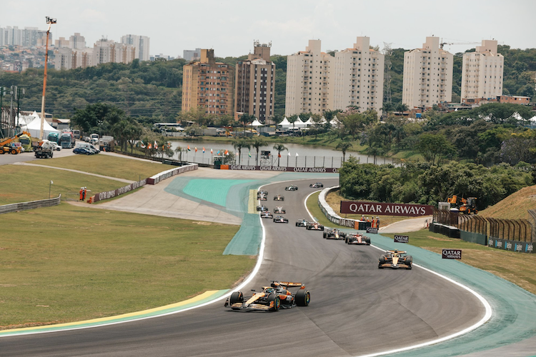 Doppelsieg für McLaren im Sprint von Brasilien