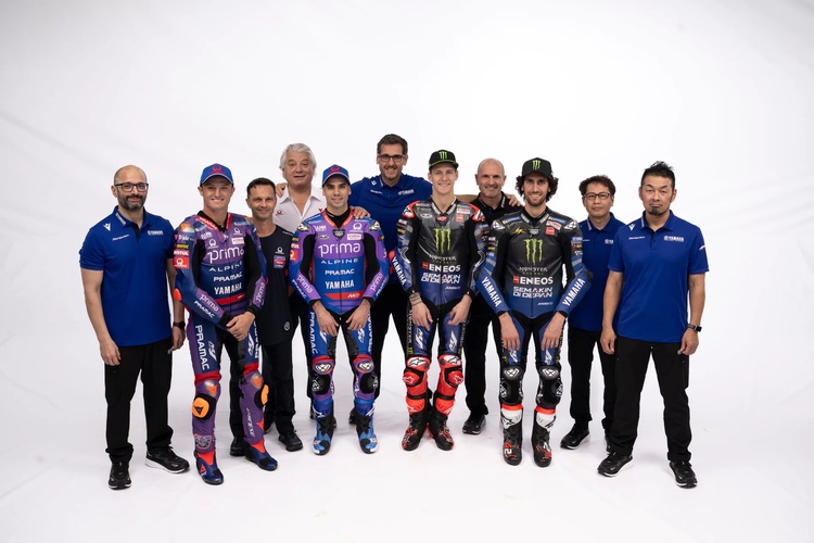 Schulterschluss bei Yamaha und Pramac Racing