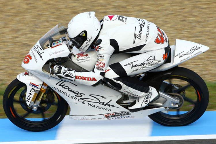 Kevin Hanus 2013 beim Jerez-GP