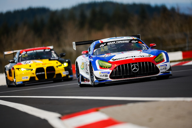 Der CP Racing Mercedes-AMG GT3 bestreitet das 24-Stunden-Rennen nicht