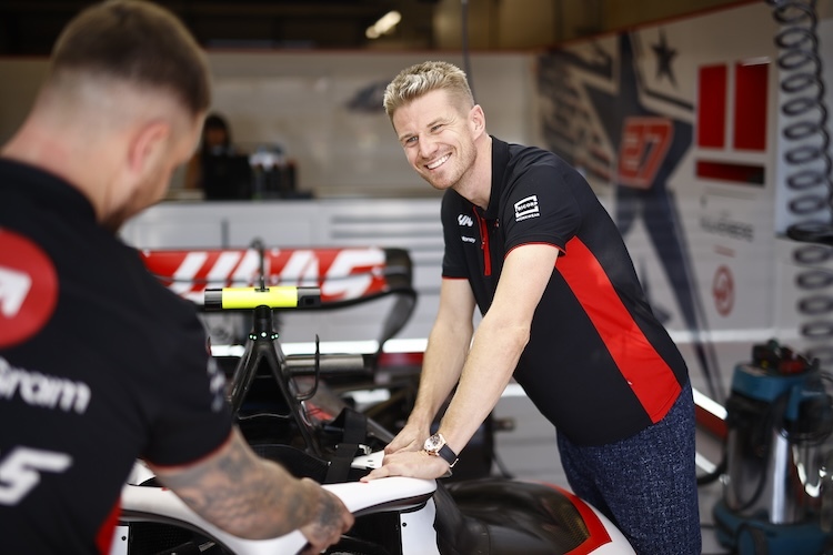 Nico Hülkenberg kann es kaum erwarten, wieder ins Cockpit zu steigen und das Haas-Update auszuprobieren
