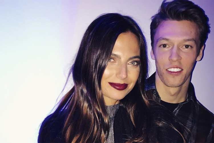 Kelly Piquet mit Daniil Kvyat