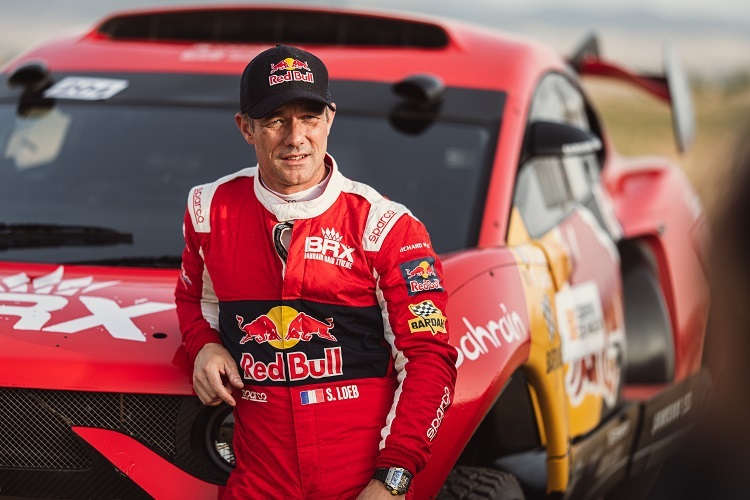 Sébastien Loeb startet im Prodrive BRX Hunter bei der Rallye Dakar