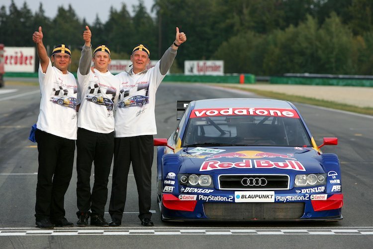 2004 und 2007 wurde Ekström mit Abt DTM-Champion