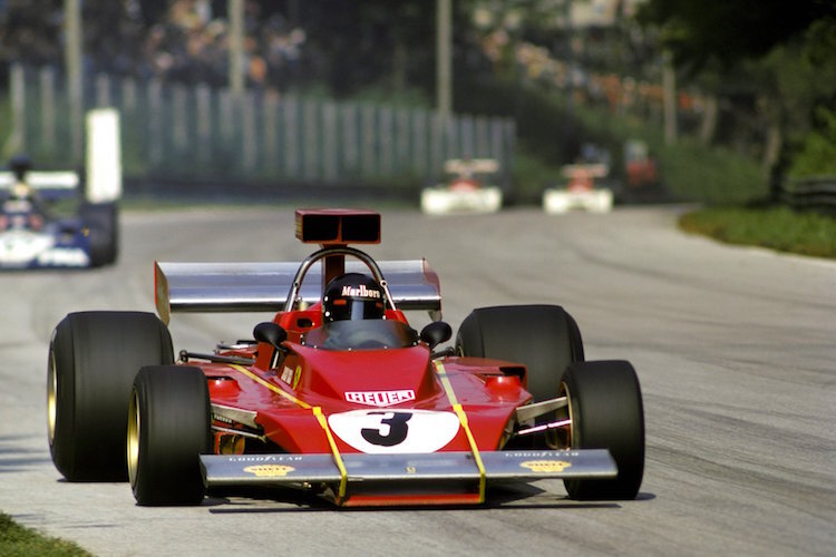 Monza 1973: Ickx im Ferrari