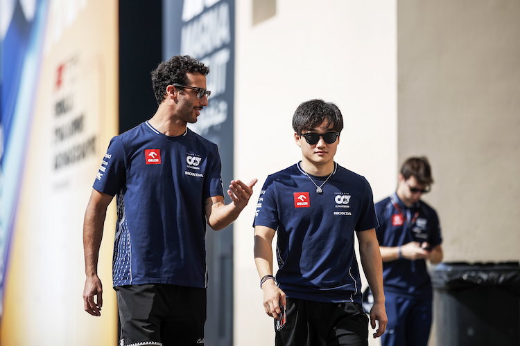 Ricciardo und Tsunoda