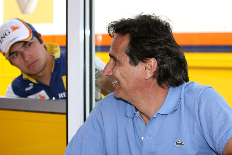 Nelson Piquet und Sohn Nelsinho