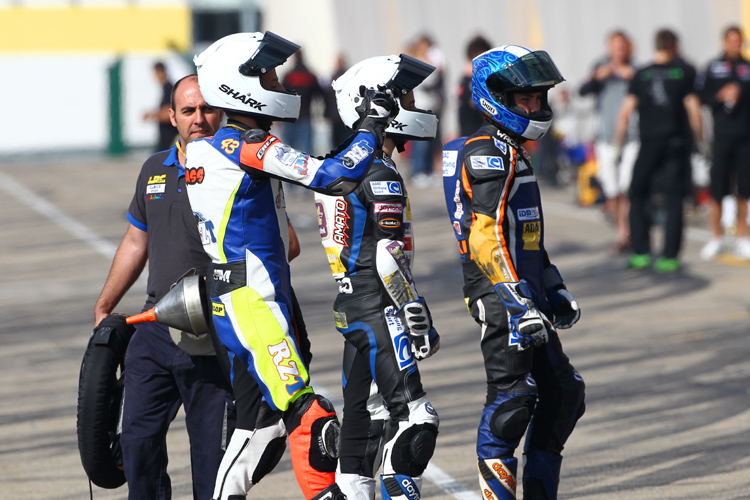 RZT Racing Team: Miller, Amato und Eckner (IDM 125)
