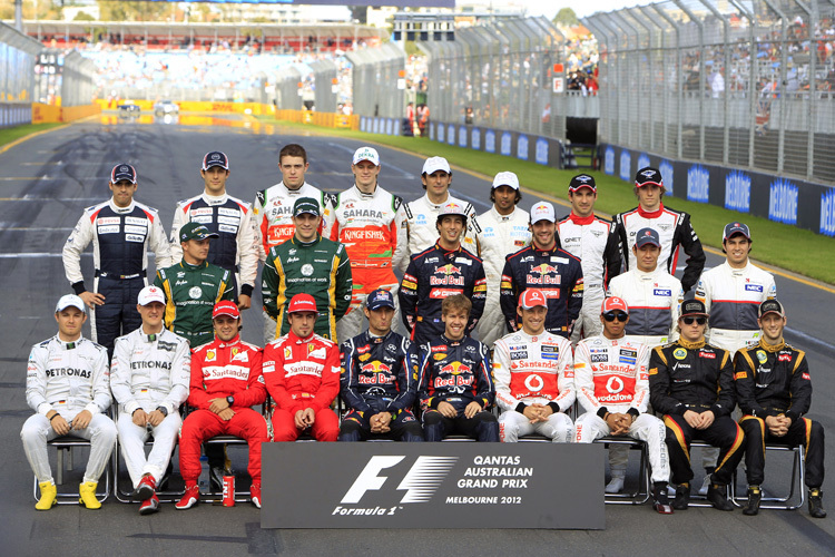 Gute Noten für den Formel-1-Jahrgang 2012.