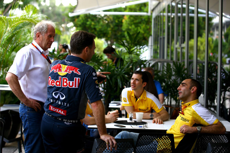 Viel Diskussionsstoff: Red Bull Racing und Renault wollen sich noch vor dem Grossbritannien-GP treffen und über die Zukunft diskutieren