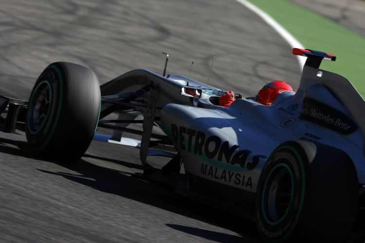 Schumi startet in Monza vom 12. Platz aus