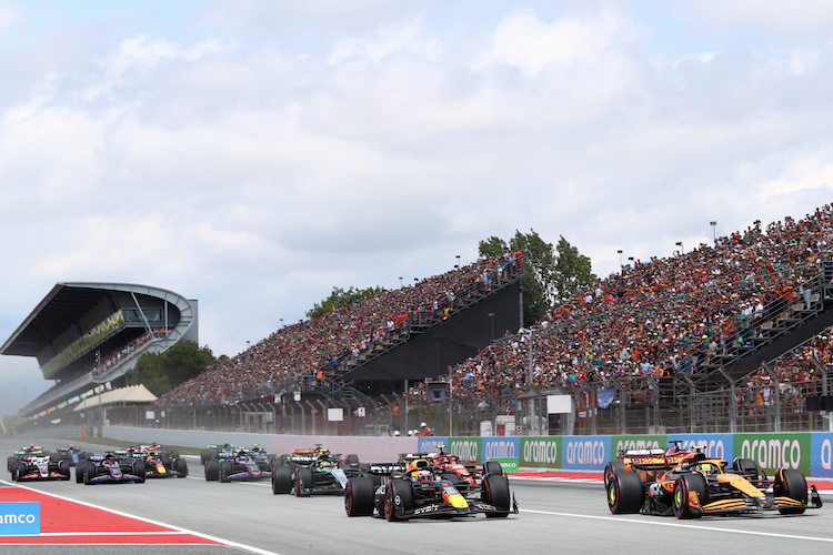 Start zum Grand Prix von Spanien 2024