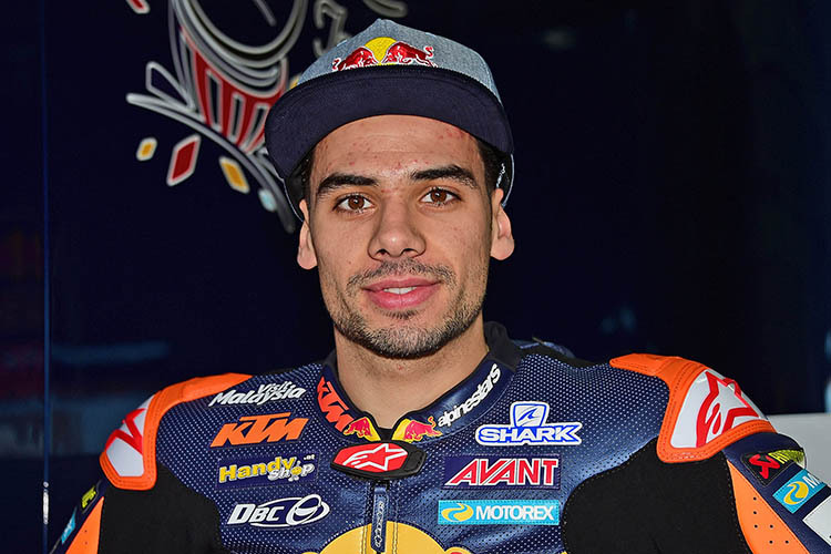 Oliveira erreichte 2015 im Ajo-Team den zweiten Rang der Moto3-Gesamtwertung