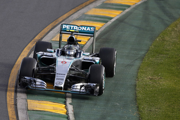 Nico Rosberg: Hamilton gejagt, aber er kam nicht heran