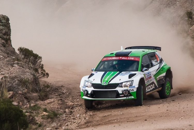 Pontus Tidemand im Drift zum WRC2-Sieg