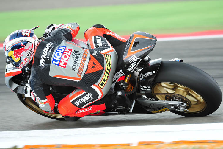 Sandro Cortese: Er fährt auch 2014 auf der Moto2-Kalex