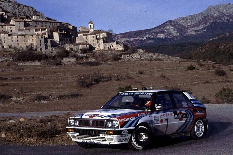 Didier Auriol Rallye Monte Carlo 1990