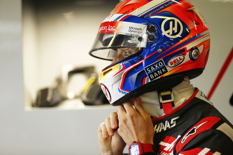 Romain Grosjean vertraut auf Bell