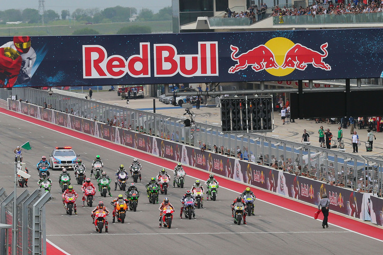 MotoGP-Start in Texas 2014: Jorge Lorenzo fuhr zu früh los