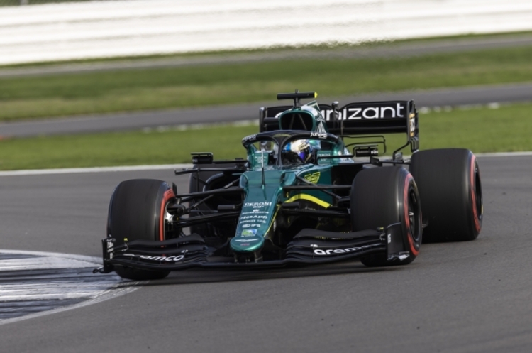 Zak O’Sullivan durfte im letztjährigen GP-Renner von Aston Martin seine Runden drehen