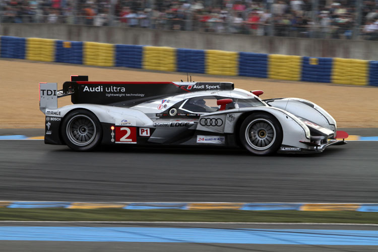 Der führende Audi in Le Mans