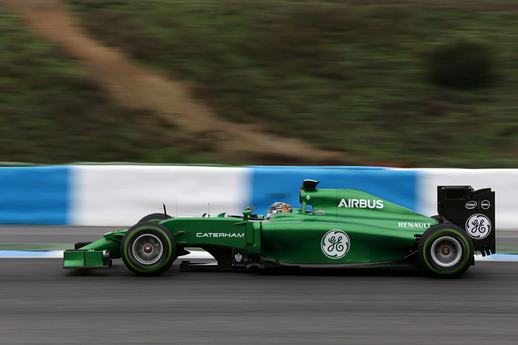Kamui Kobayashi war beim letzten Jerez-Testtag der fleissigste Renault-Pilot