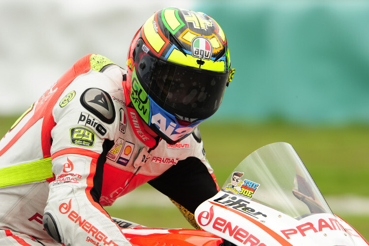 Pramac-Ducati-Pilot Andrea Iannone