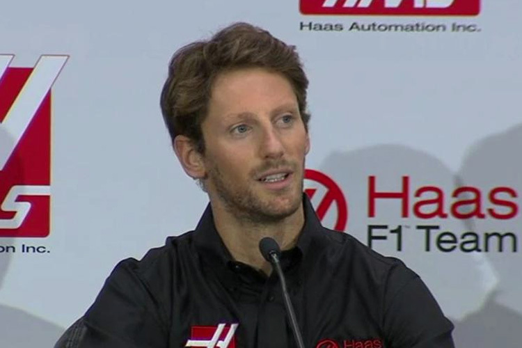 Romain Grosjean – trotz Lotus-Vertrags 2015 schon im Haas-Teamhemd