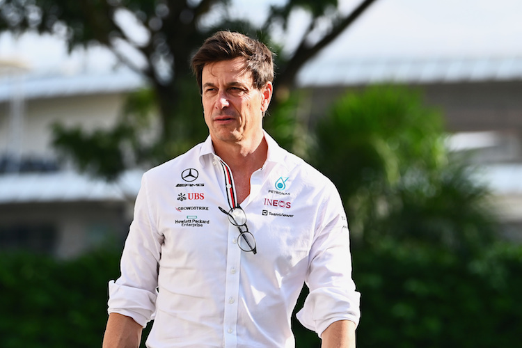 Mercedes-Motorsportdirektor Toto Wolff gesteht: «Die beiden Rennen in Singapur und Japan verliefen frustrierend»