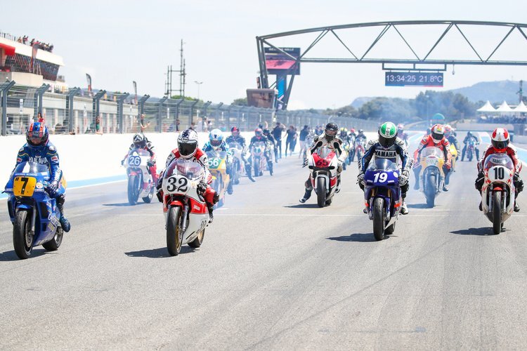 Der Yamaha Racing Heritage Club trifft sich in Jerez