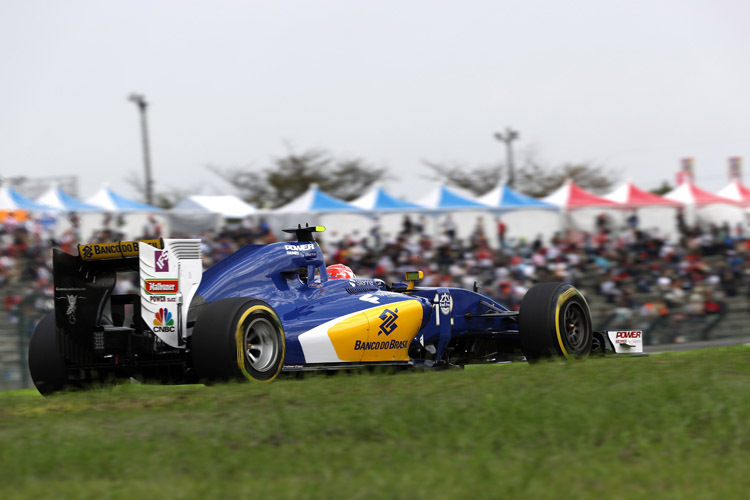 Felipe Nasr startet als Letzter ins 17. Formel-1-Rennen des Jahres