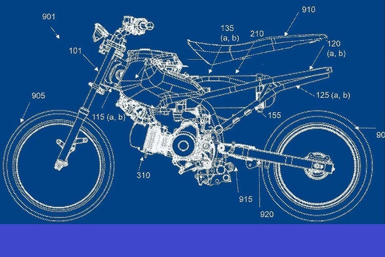 Bajaj: Einzylinder-Motorrad mit Gasflasche unter dem Sattel (Pos. 210)
