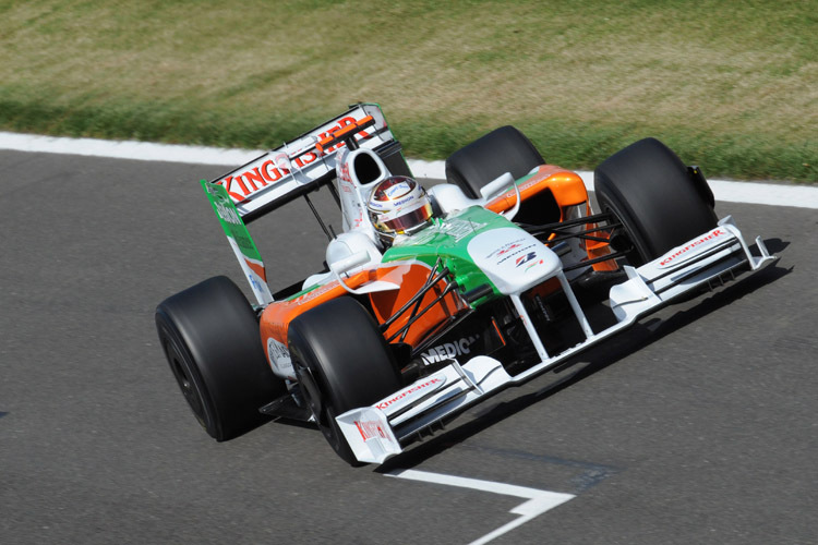 Starker Dritter: Adrian Sutil im Force India