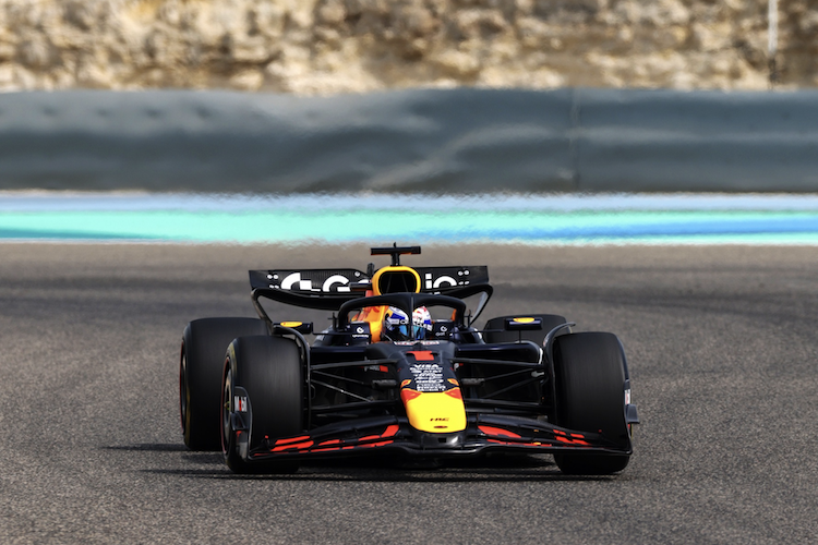 Max Verstappen in Bahrain