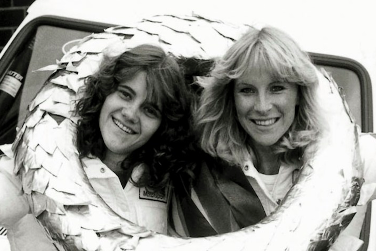 Punktgleiche Ladies-Cup-Gewinnerinnen 1982: Delia Stegemann (links) und Annette Meeuvissen