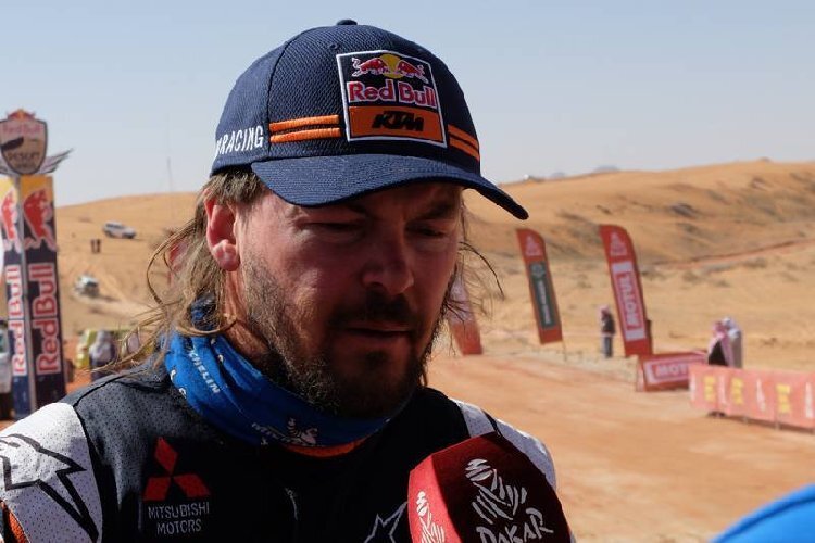 Toby Price kontrollierte auf Etappe 5 vor allem Dakar-Leader Ricky Brabec