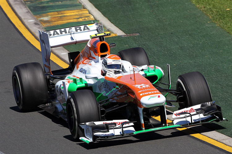 Auf Anhieb schnell: Force-India-Rückkehrer Adrian Sutil
