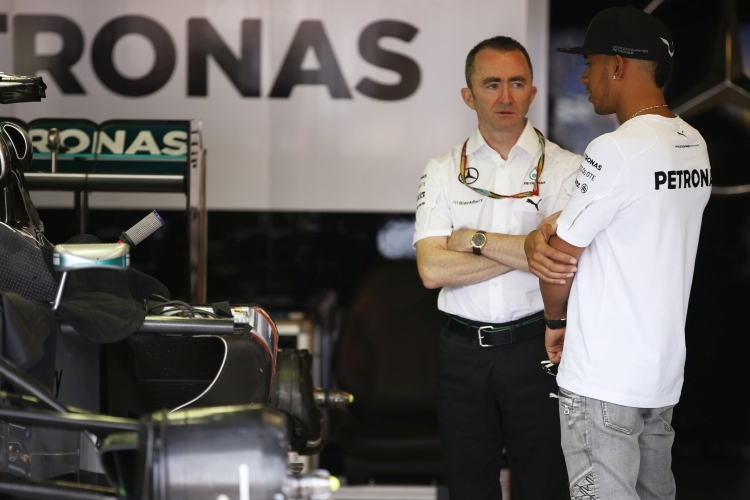 Lewis Hamilton & Ingenieur Paddy Lowe