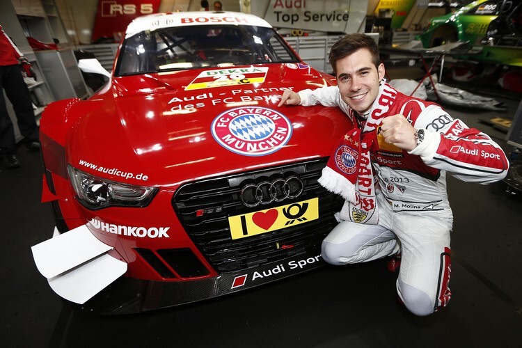 Miguel Molina sein Bayern-Audi