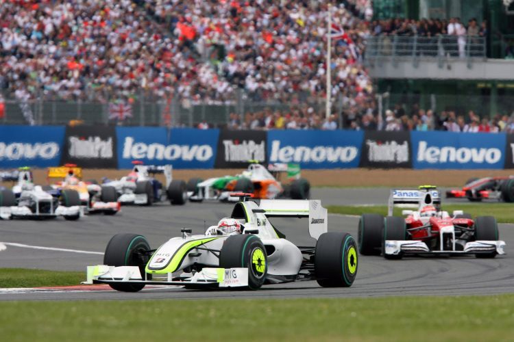 Der Brawn-Mercedes kommt verbessert zum Ring.